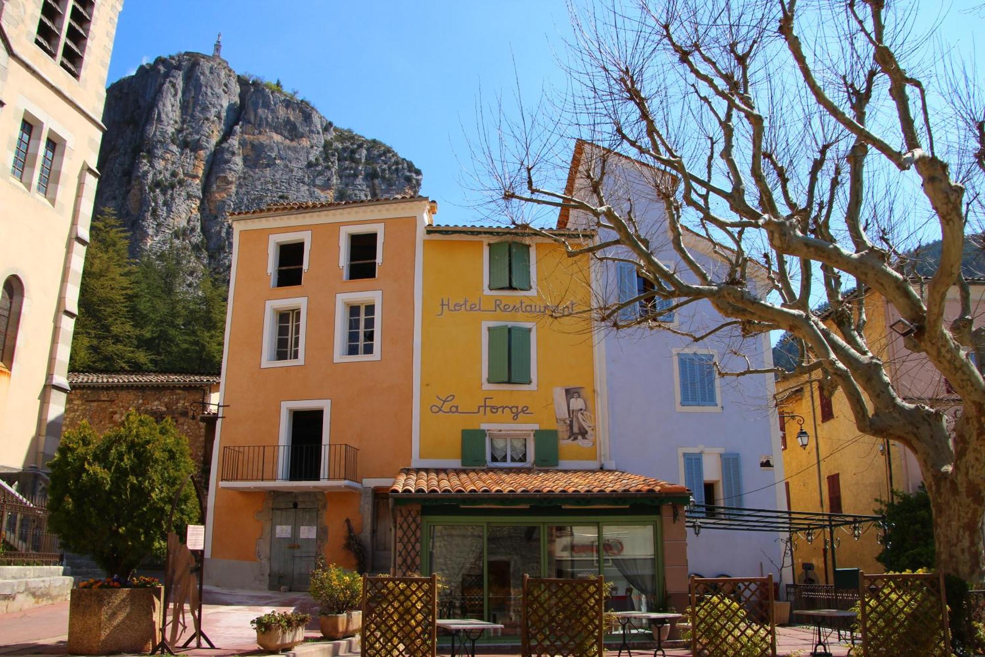 Hotel Restaurant La Forge Castellane Exteriör bild